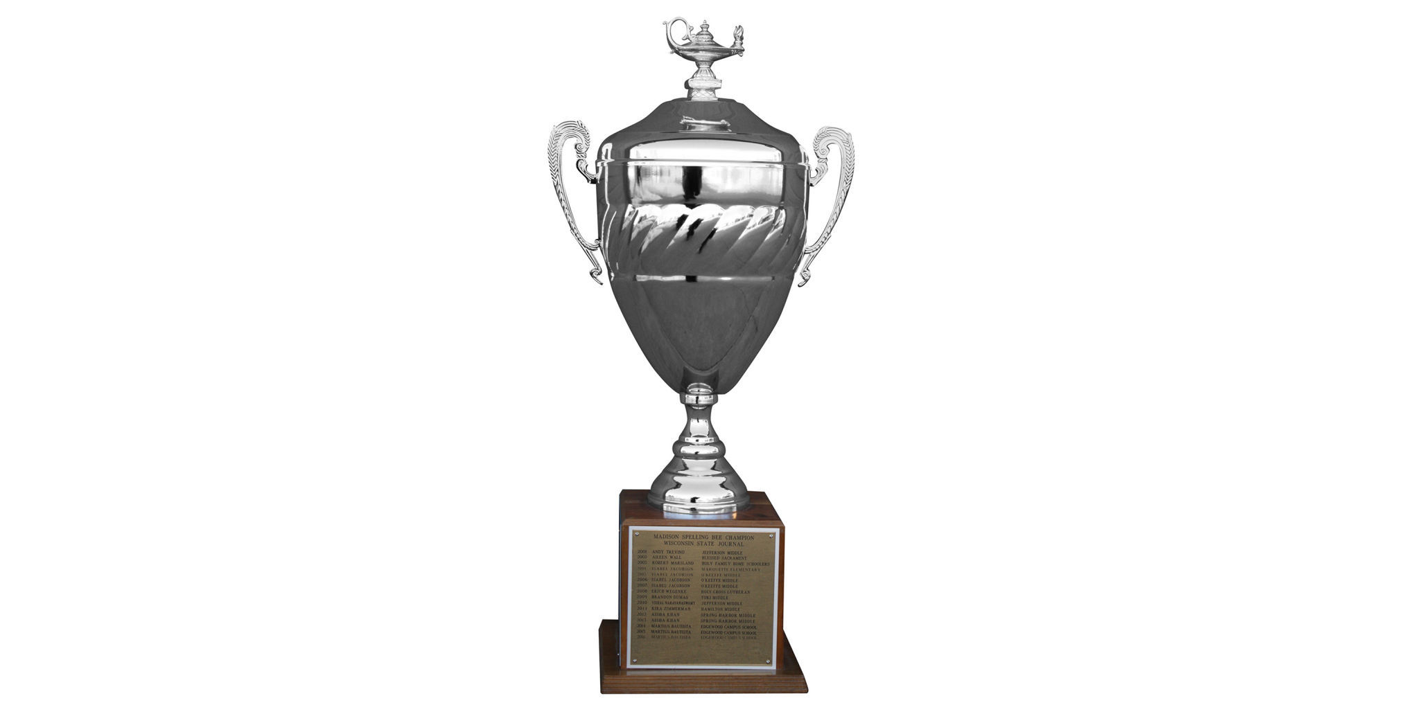 All-City Spelling Bee trophy